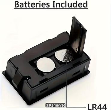 термометр: Rəqəmsal higrometr + termometr (mini LCD) Xüsusiyyətlər: - Eyni — 4