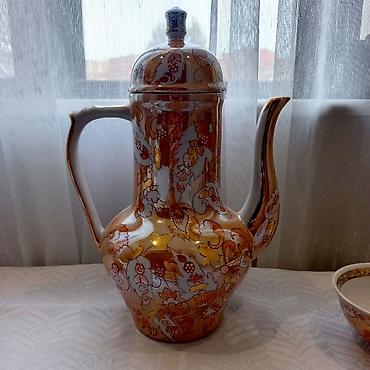 slimming cayi: Çay dəsti, rəng - Qızılı, Farfor — 5