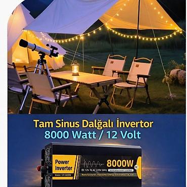 i̇nverter: İnvertor 8000W Bütün kateqoriyalar • Ev və bağ üçün • Təmir və — 1