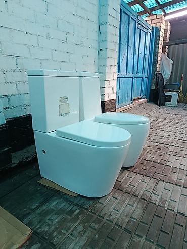 Унитазы: Унитаз Напольный, Б/у, Материал: Керамика — 2