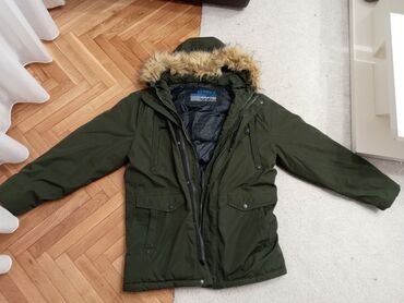 kožna jakna s: Jakna 2XL (EU 44), bоја - Maslinasto zelena