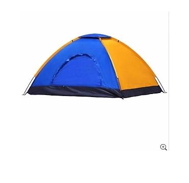 Çadırlar: Camp çadiri satilir tezedi ölçusu 220x250x150 di. 6 neferlikdi qiymet — 2