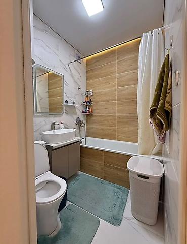 жк молодежный квартал: 1 комната, 52 м², Ала-Арча ТРЦ Элитка, 1 этаж, Свежий ремонт — 4
