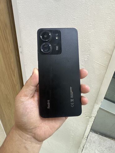 компьютеры каракол: Redmi, Redmi 13C, Б/у, 256 ГБ, цвет - Черный, 2 SIM