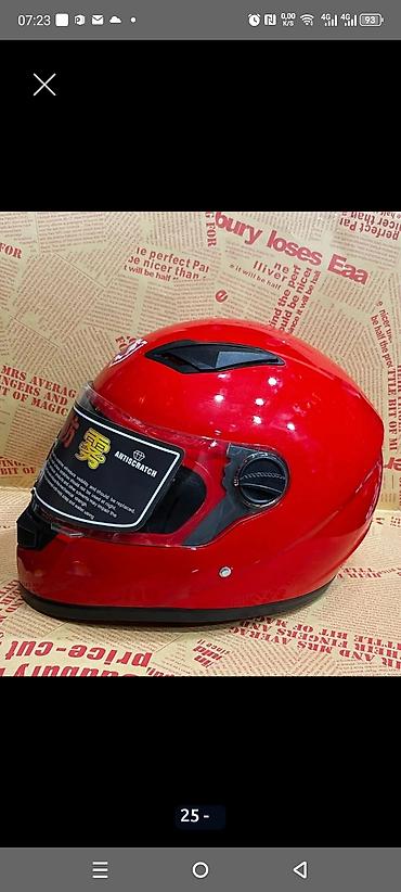 Moto dəbilqələr: 1 ci 2ci şəkildəki Moto Kaskalar 29-azn. 3cü 4-5-6-cı şəkildəki — 4