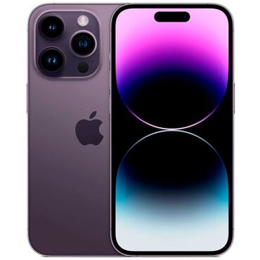 Apple iPhone: IPhone 14 Pro Max, Б/у, 256 ГБ, Deep Purple, Чехол, 87 %