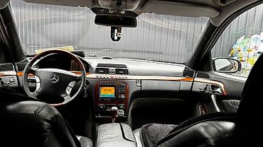 Mercedes-Benz: Mercedes-Benz S-Class: 2002 г., 5 л, Автомат, Бензин, Седан — 10