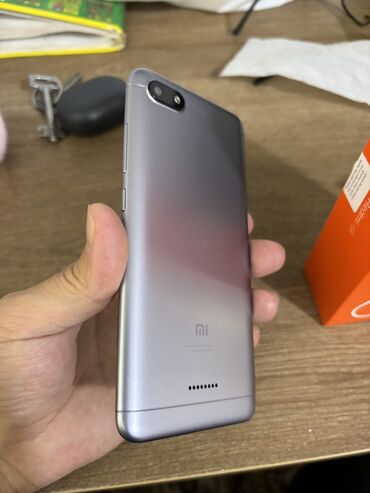 iphone 6a: Xiaomi, Redmi 6A, Б/у, 32 ГБ, цвет - Серый, 2 SIM