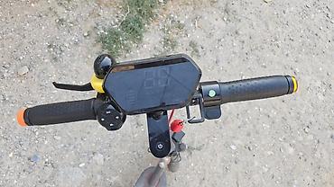 scooter elektirikli: İşlənmiş Elektrik samokat 9", 351 - 500 Vt, 26 - 35 km/s, Ünvandan götürmə — 1