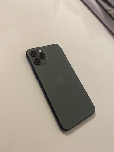 купить айфон 11 в рассрочку: IPhone 11 Pro, Б/у, 64 ГБ, Зеленый, Зарядное устройство, Защитное стекло, Чехол, 90 %