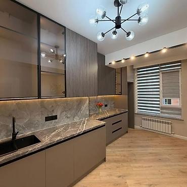чуй алмаатинка: 2 комнаты, 60 м², Элитка, 10 этаж, Евроремонт — 1
