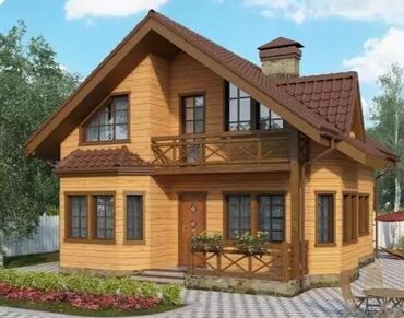 сниму дом в кара балте: 100 м², 3 комнаты