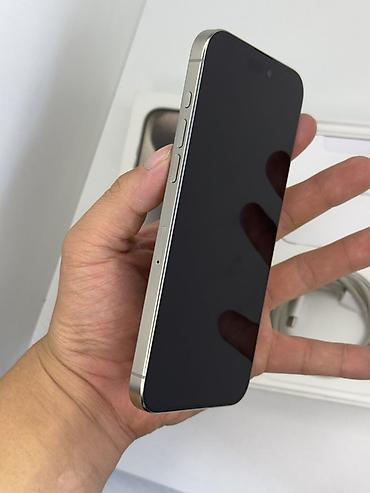 galaxy buds 2 pro бишкек: IPhone 15 Pro Max, Колдонулган, 256 ГБ, Natural Titanium, Кабель, Куту, 86 % — 4