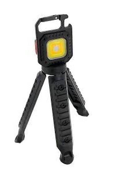 osveta: Prenosna COB LED radna lampa sa sklopivim stalkom/tripodom - Snažan — 3