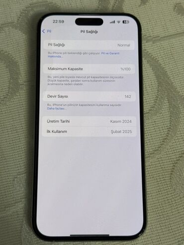 ipone şirvan: IPhone 16 Pro Max, 256 ГБ, White Titanium, Гарантия, Отпечаток пальца, Беспроводная зарядка