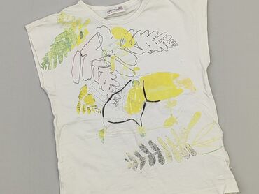 spodnie białe z dziurami: Koszulka, Coccodrillo, 5-6 lat, 110-116 cm, stan - Zadowalający
