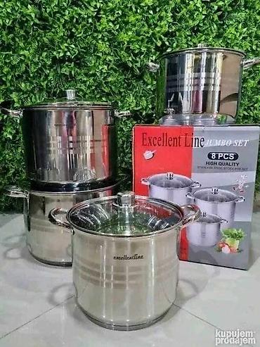 posuda: Veliki Lonci Excellent line set 4 kom HP4N - 11500 din Profesionalni — 1