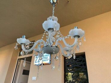 RS - Antique Chandeliers: Stilski kristalni luster - POVOLJNO - MOGUĆ PREVOZ Stanje kao na — 5