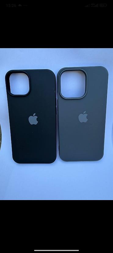 чехлы бу: Силиконовые чехлы для iPhone 13/14, iPhone 13 pro с логотипом Apple - — 3