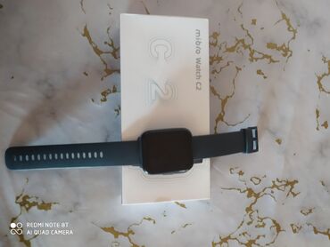 watch saat: Yeni, Smart saat, Xiaomi, Sensor ekran, rəng - Qara