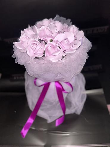 Букеты из мыла: Принимаю заказы на Букет из искусственных роз с подсветкой - Нежные — 2