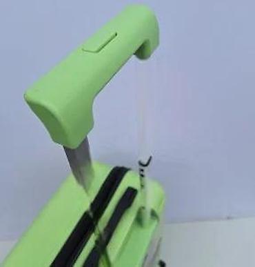 Rančevi, torbe i koferi: Dečiji koferi – set od 2 komada, zeleni, sa motivom malenog — 23