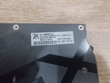 rtx 3060 qiymeti: Videokart XFX Radeon RX 580, 8 GB, İşlənmiş