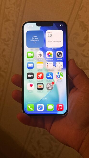 Apple iPhone: IPhone 13, 128 GB, Ağ, Simsiz şarj, Face ID — 3