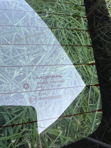 Стекла и комплектующие: Стекло Заднее Dodge, 2022 г., Б/у, Оригинал — 6