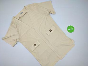 bluzki basic z dekoltem v: T-shirt damski, rozmiar 3XL — 2