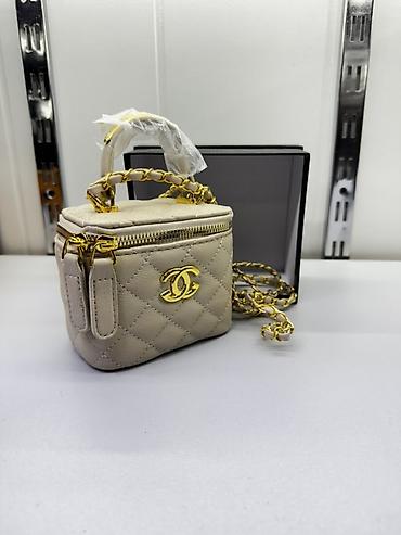 барсетка бананка мужская: Классическая сумка, Chanel, Материал: Комбинированный материал, Стеганая модель, Женские, Новый — 1