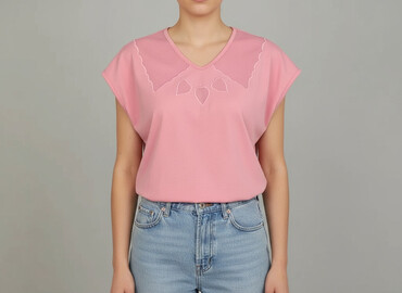 five sleve t shirty: Жіноча блуза, розмір L