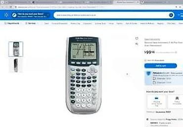 Druga oprema za računare i laptopove: Texas Instruments TI‑84 Plus Silver Edition grafički kalkulator - — 9
