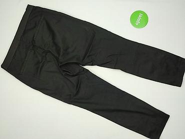 czarne cargo pull and bear: H&M, Spodnie materiałowe damskie, rozmiar M — 3