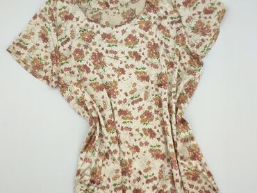 sukienki na wesele brązowa: Women`s dress, size 3XL (EU 46)