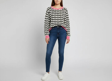 monki swetry damskie: Atmosphere, Sweter damski, rozmiar L