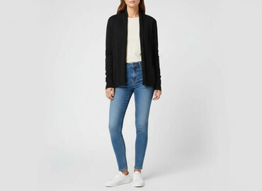 narzutka h m: H&M, Kardigan damski, rozmiar M
