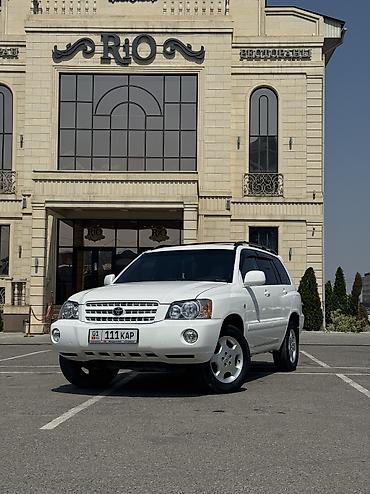 Toyota: Toyota Highlander: 2003 г., 3 л, Автомат, Бензин, Внедорожник — 1