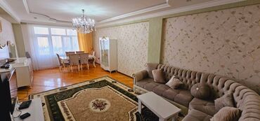 Uzunmüddətli kirayə mənzillər: Xalqlar dostluğu metrosuna 3 dəqiqəlik məsafədə yerləşən qanuni 3 otaq — 1