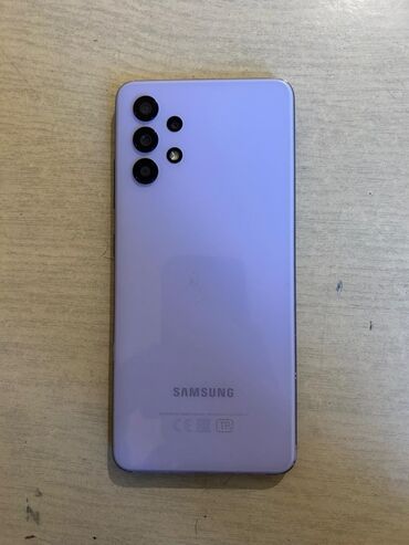 2 ci el telefon samsung: Samsung Galaxy A32, 64 ГБ, цвет - Фиолетовый, Отпечаток пальца, Две SIM карты, Face ID