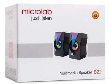 Zvučnici, slušalice i mikrofoni: Microlab B22 multimedijalni zvučnici - 2.0 stereo set za — 6