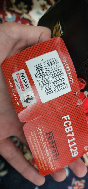 Roliklər: Orijinal Mesuca Roller Skate Ferrari Edition. 38 Ayaq Razmeri,Çəki 60 — 3