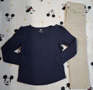 Paketi dečije odeće: Paket: Košulje, Majice, Pantalone, Za devojčice, uzrast: 5-6 godina — 17