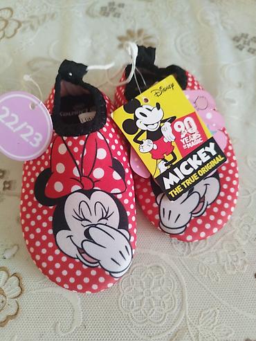 tuflilər: Rəng - Qırmızı Tuflilər, Disney, Ölçü: 22, Qız üçün — 1