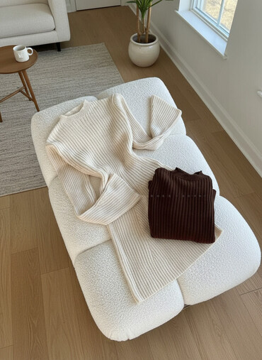 Džemperi, kardigani: One size, Oversize, Jednobojni — 8