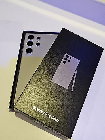 Samsung Galaxy S24 Ultra, Б/у, 512 ГБ, цвет - Серебристый, 2 SIM