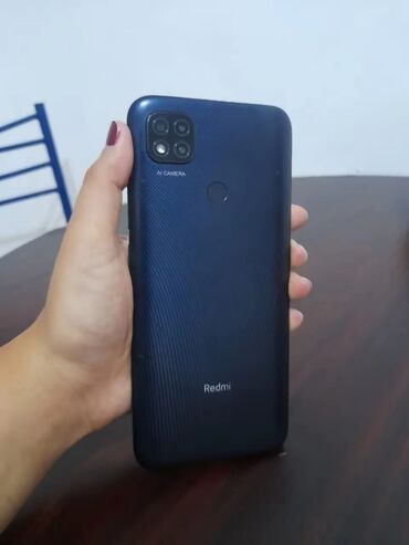 Xiaomi: Xiaomi Redmi 9C, 64 GB, rəng - Qara, 
 Barmaq izi, İki sim kartlı