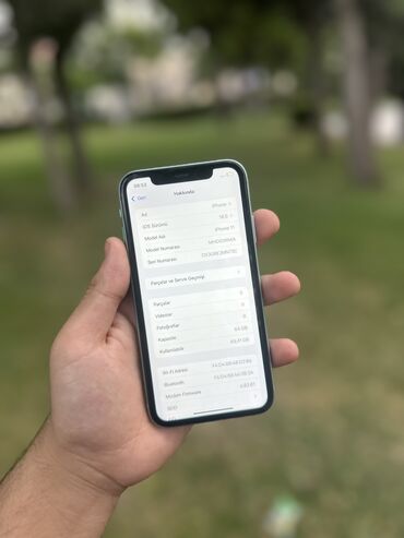 Apple iPhone: IPhone 11, 64 GB, Alpine Green, Face ID, Simsiz şarj, Zəmanət — 2