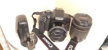 сумка для фотоаппарата canon eos: Canon 750D Fotoaparat ✅Lens Canon 18-55mm ✅Canta, ORIJINAL batareya