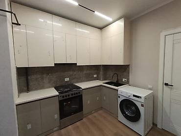 Кухонные гарнитуры: Кухонный гарнитур, Новый, цвет - Серый, МДФ, Бесплатная доставка — 3